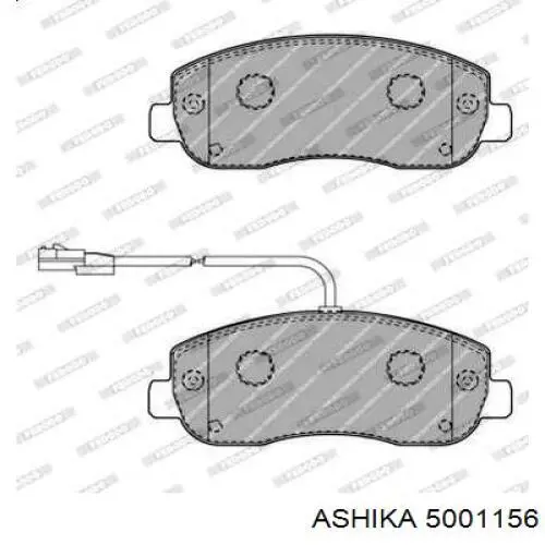 Колодки Ashika 5001156 цена, от 21.47 USD