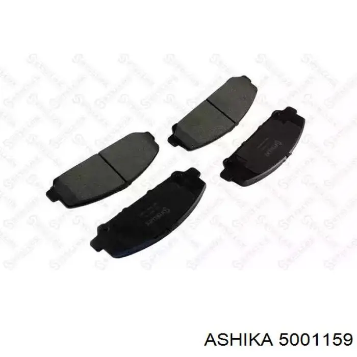 Колодки Ashika 5001159 цена, от 30.35 USD