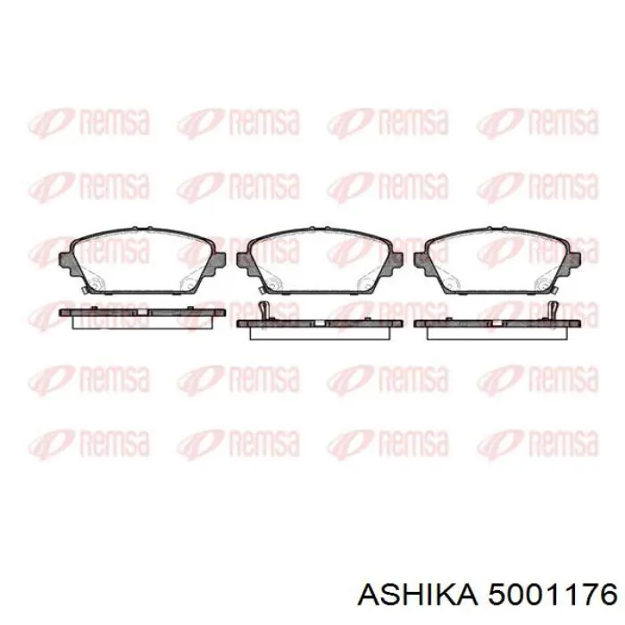 Колодки Ashika 5001176 цена, от 19.00 USD