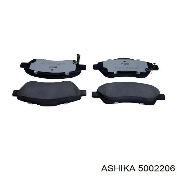 Передние тормозные колодки 5002206 Ashika
