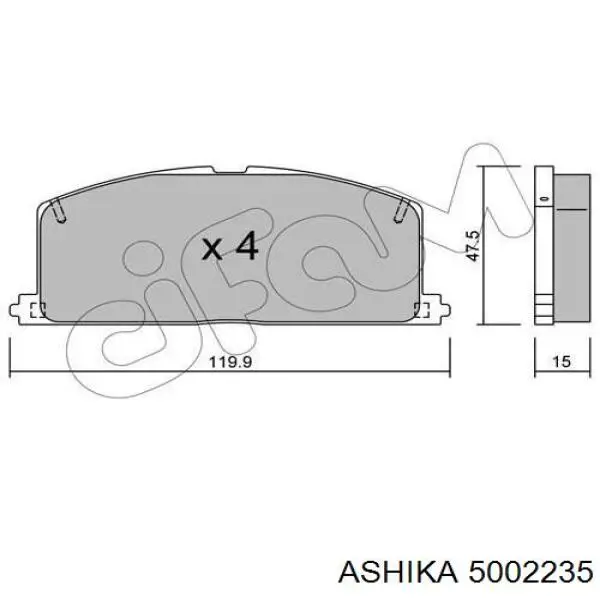 Тормозные колодки Sangsin SP1465