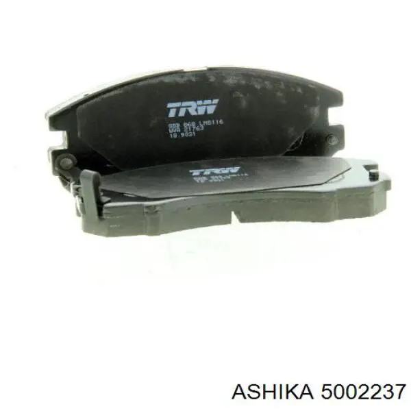 Купить 5002237 Ashika Колодки тормозные задние, дисковые