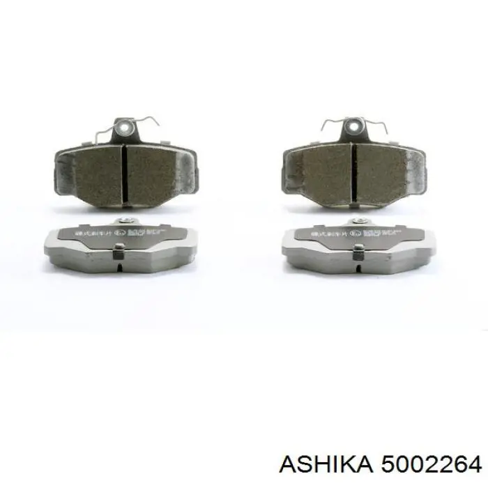 Купить 5002264 Ashika Колодки тормозные
