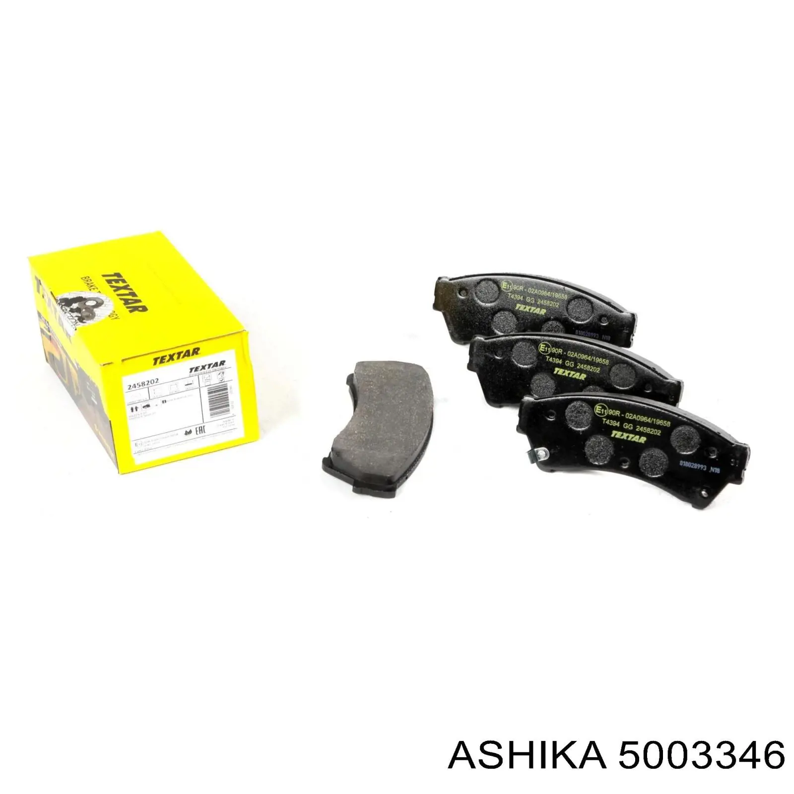 Передние тормозные колодки 5003346 Ashika
