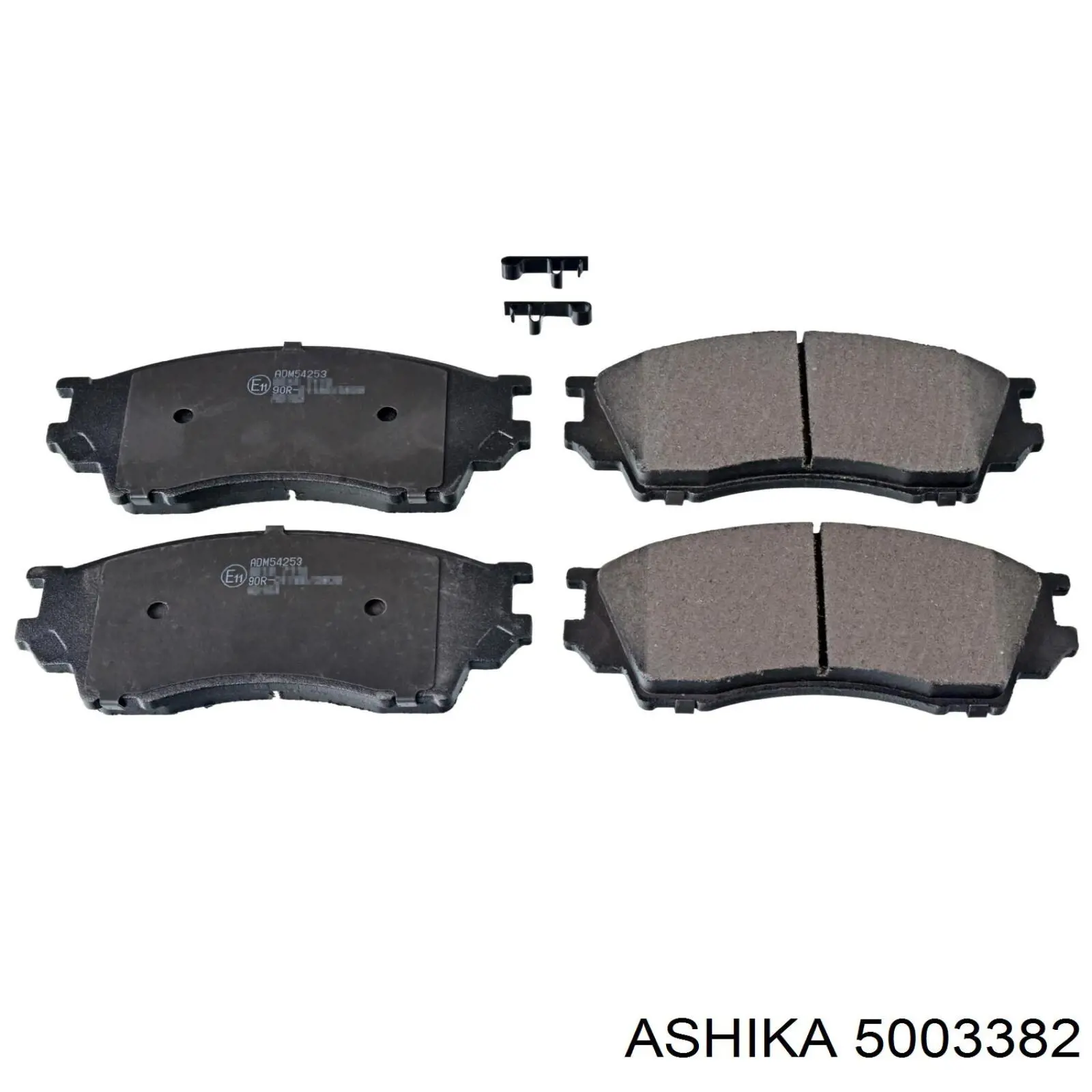 Купить 5003382 Ashika Колодки тормозные