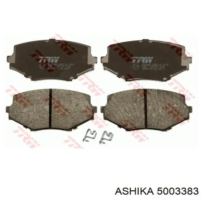 Передние тормозные колодки 5003383 Ashika