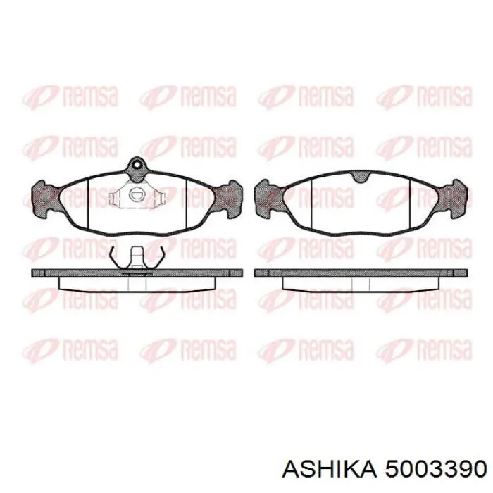 Колодки Ashika 5003390 цена, от 11.11 USD