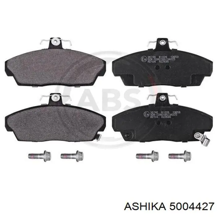 Купить 5004427 Ashika Колодки тормозные