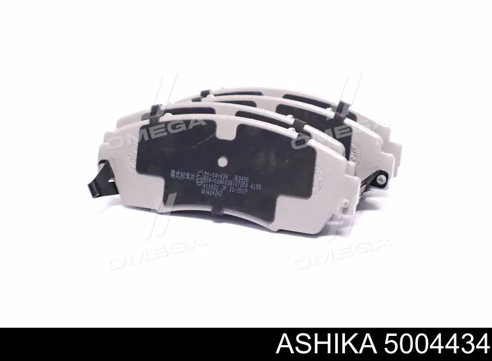 Передние тормозные колодки 5004434 Ashika