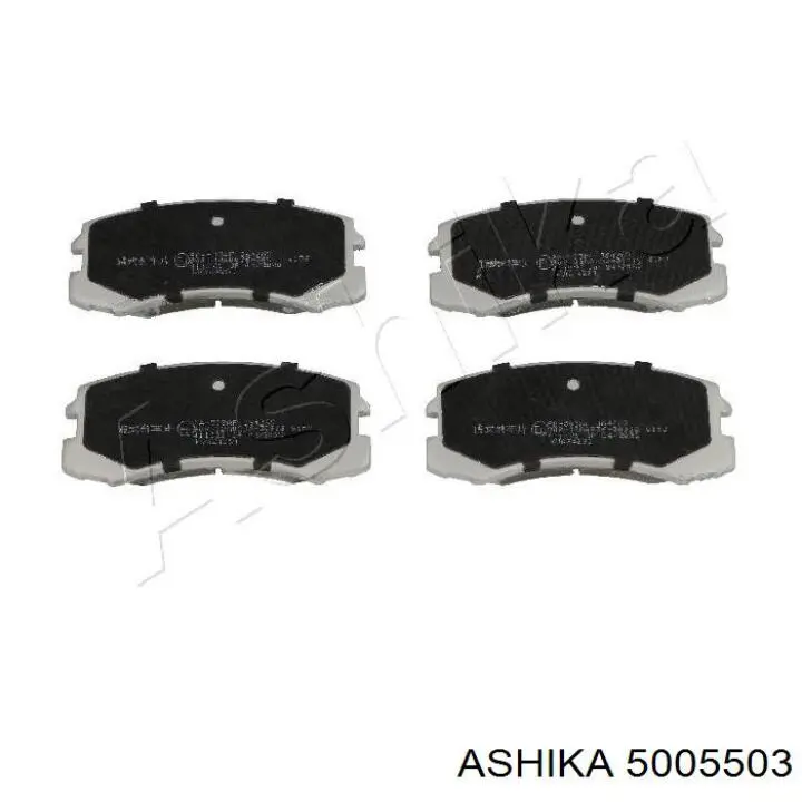 Передние тормозные колодки 5005503 Ashika