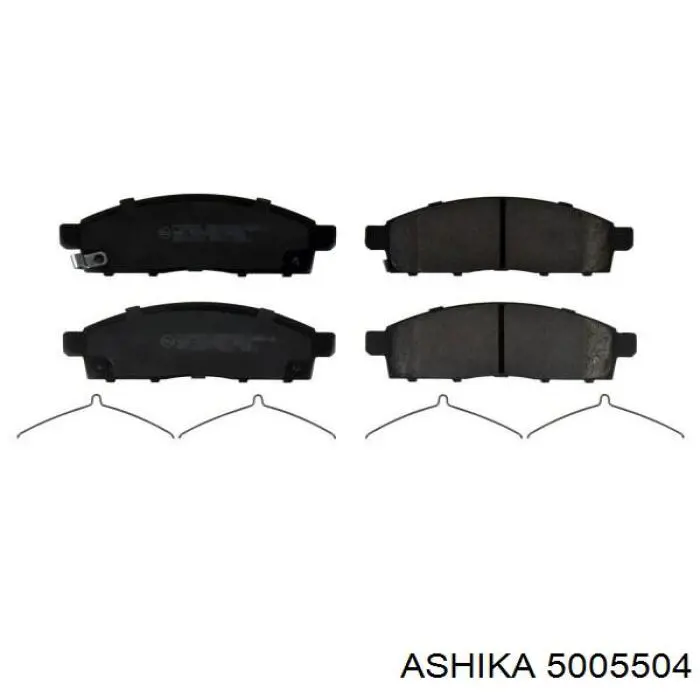 Купить 5005504 Ashika Колодки тормозные