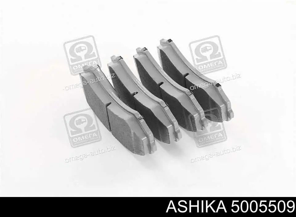 Передние тормозные колодки 5005509 Ashika