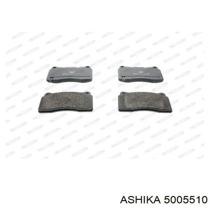 Колодки Ashika 5005510 цена, от 43.20 USD