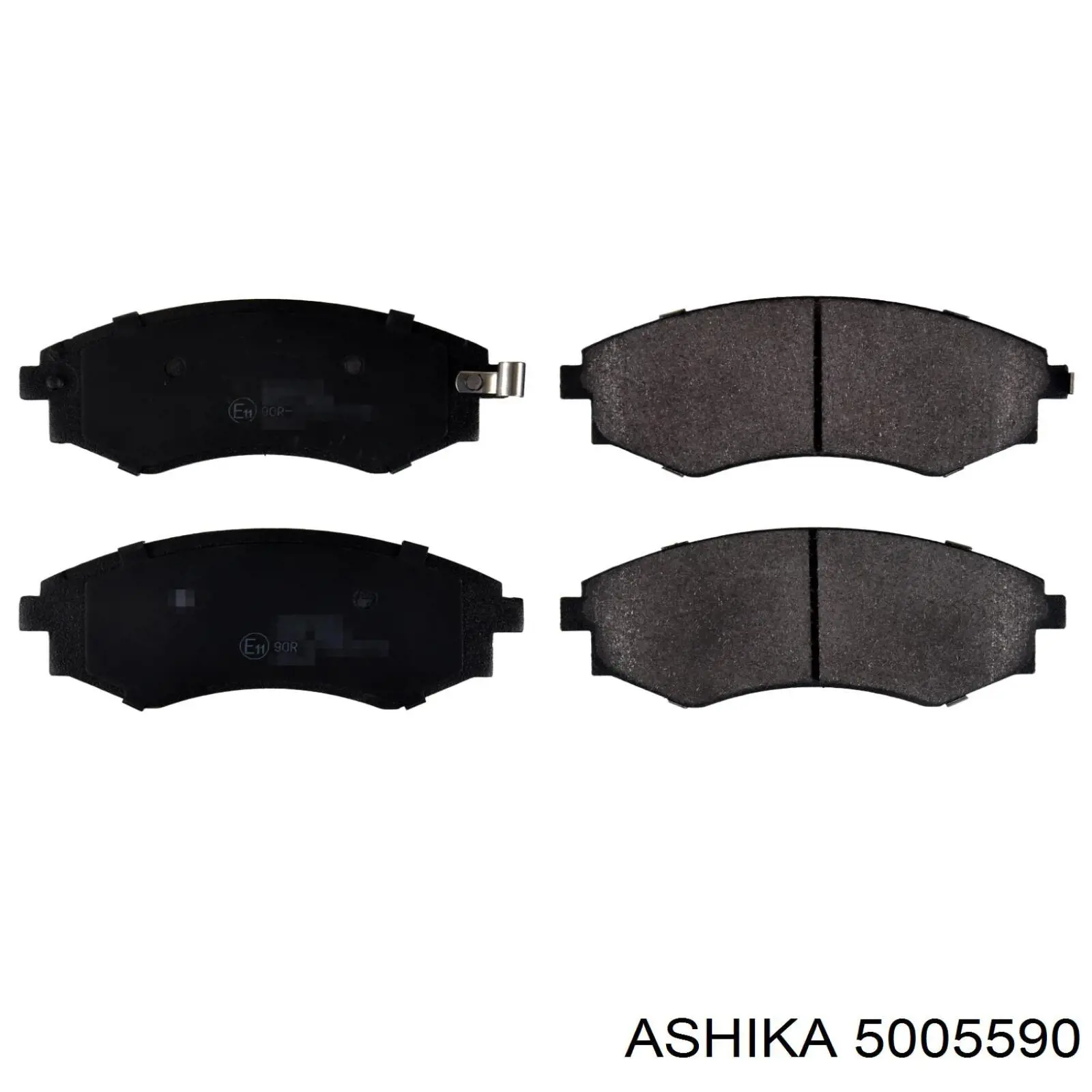Купить 5005590 Ashika Колодки тормозные