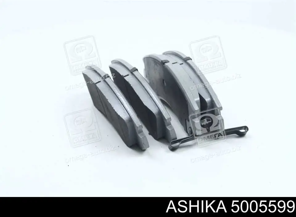 5005599 Ashika колодки тормозные передние дисковые