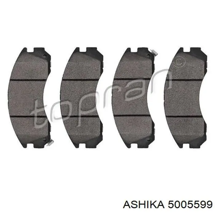 Передние тормозные колодки 5005599 Ashika