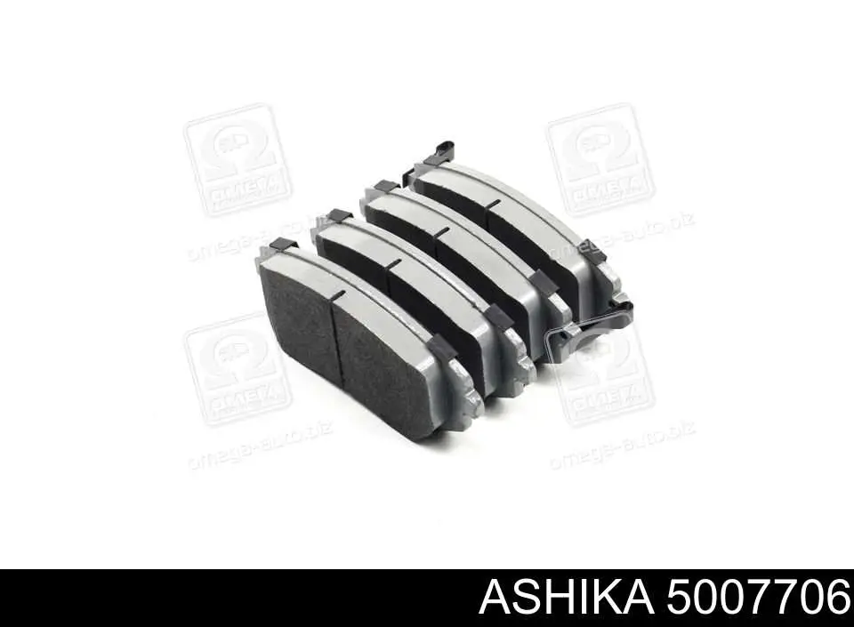 Передние тормозные колодки 5007706 Ashika