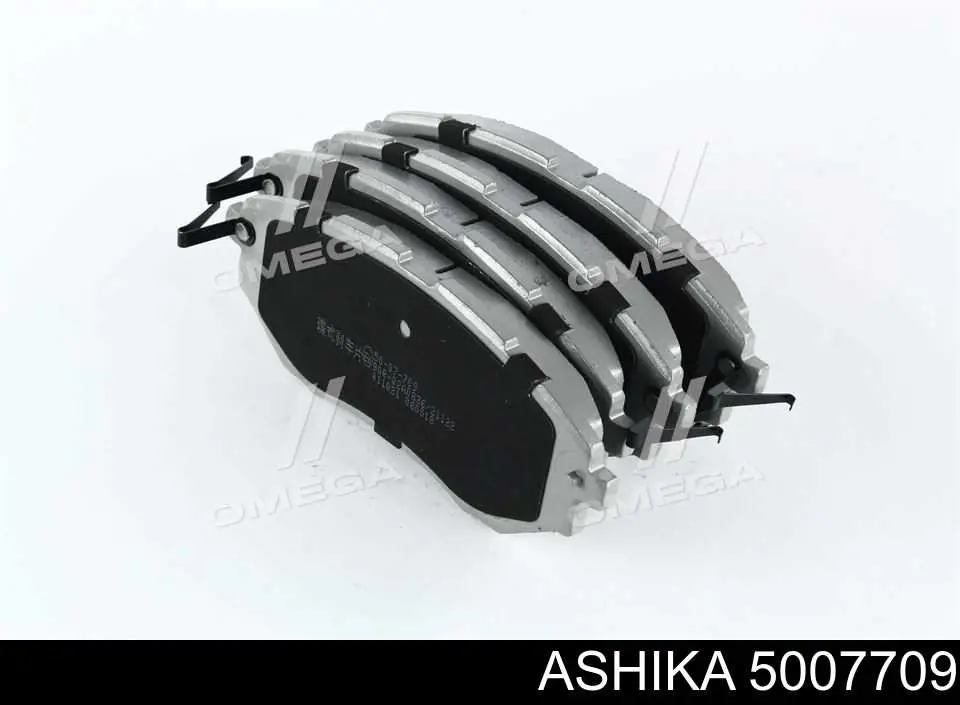 50-07-709 Ashika передние тормозные колодки