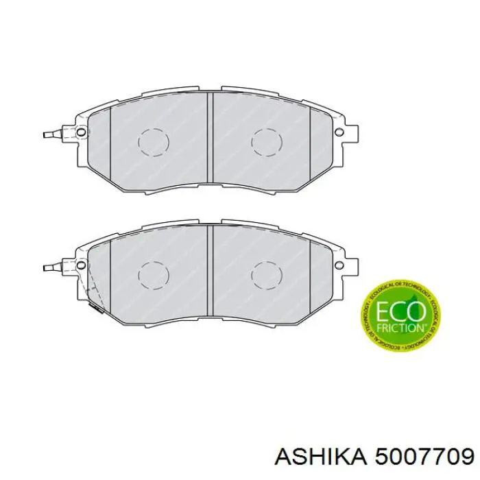 Колодки Ashika 5007709 цена, от 31.69 USD