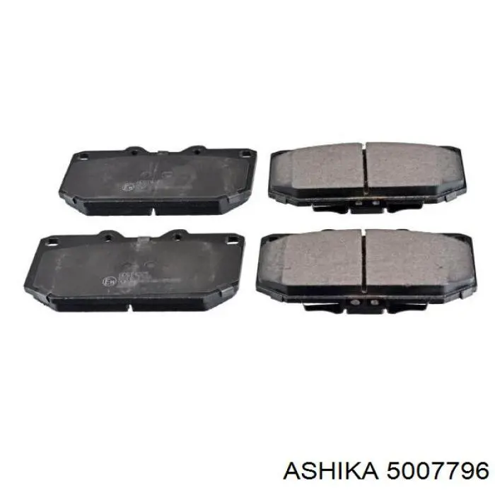 Передние тормозные колодки 5007796 Ashika