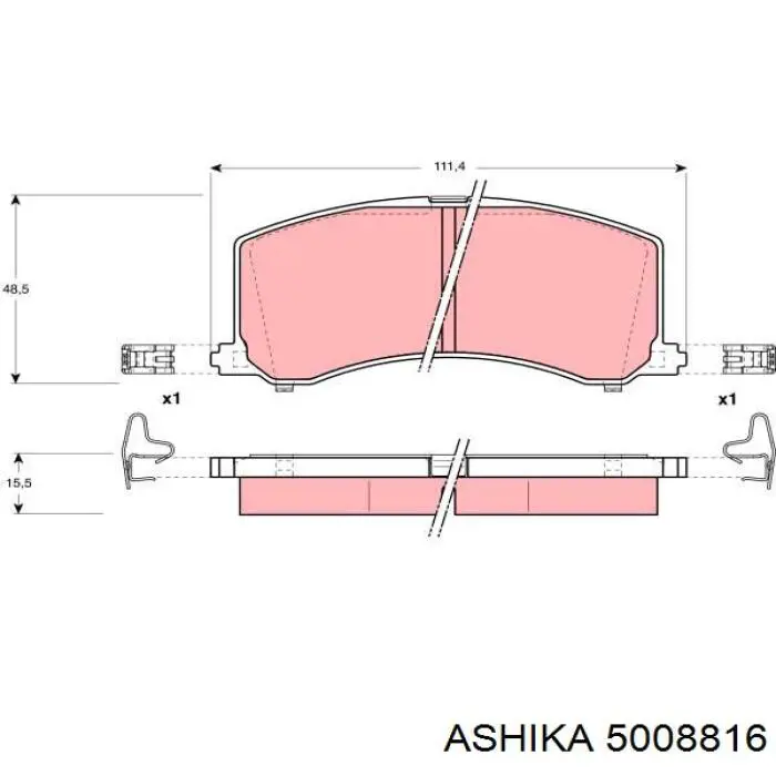 P79010 Brembo Колодки передние