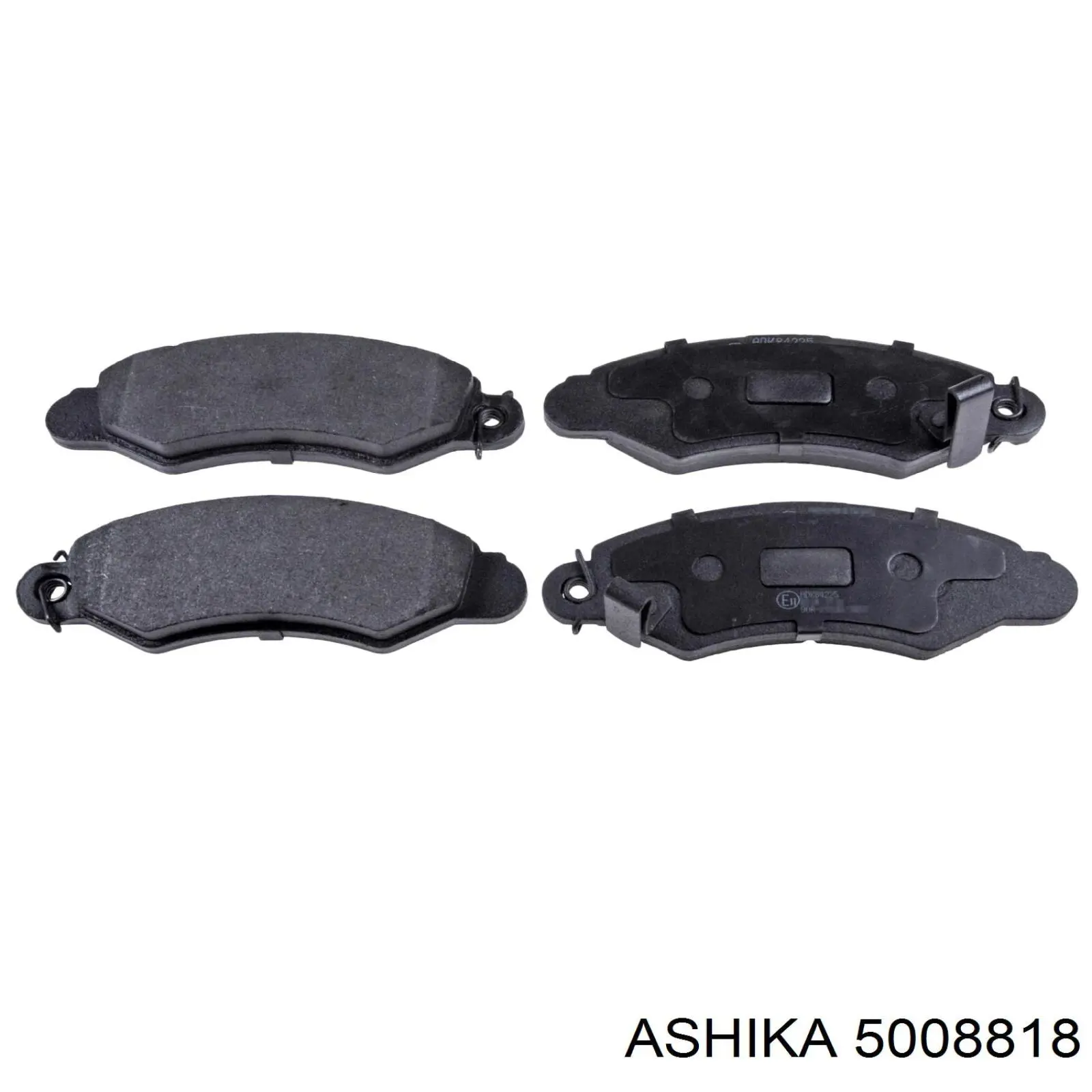 5008818 Ashika колодки тормозные передние дисковые