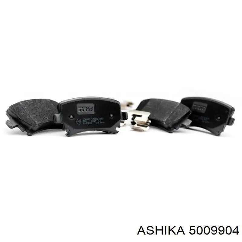 Купить 5009904 Ashika Колодки тормозные