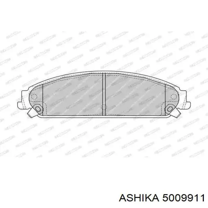 Купить 5009911 Ashika Колодки тормозные