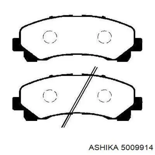Колодки Ashika 5009914 цена, от 30.50 USD