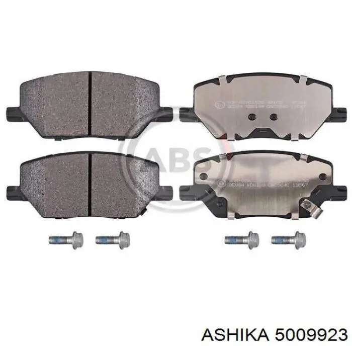 Купить 5009923 Ashika Колодки тормозные