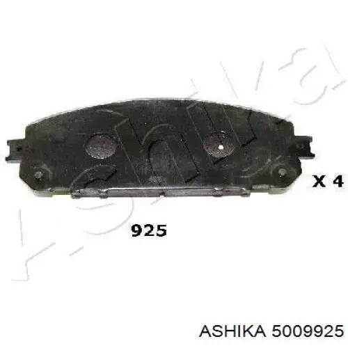 Передние тормозные колодки 5009925 Ashika