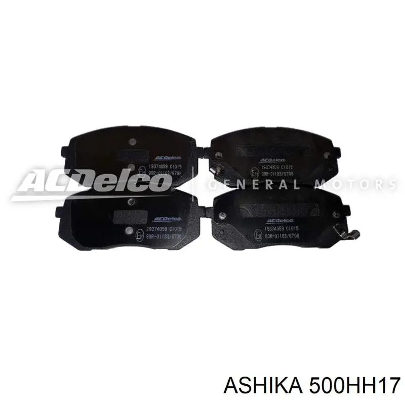 Передние тормозные колодки 500HH17 Ashika