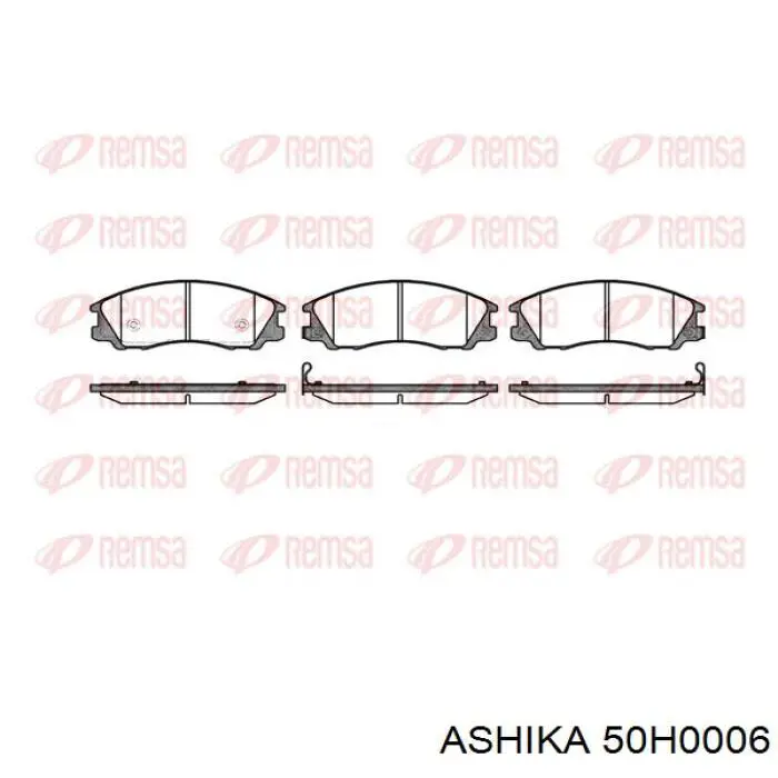 Колодки Ashika 50H0006 цена, от 21.70 USD