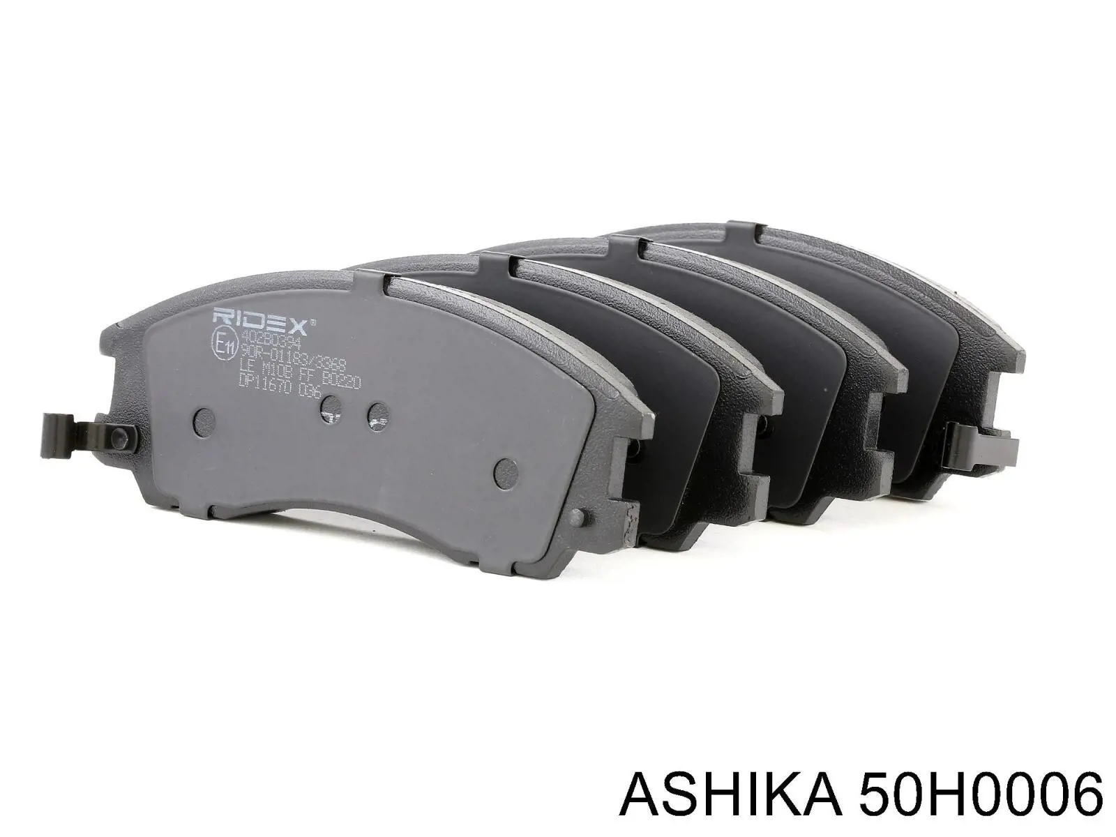 Купить 50H0006 Ashika Колодки тормозные