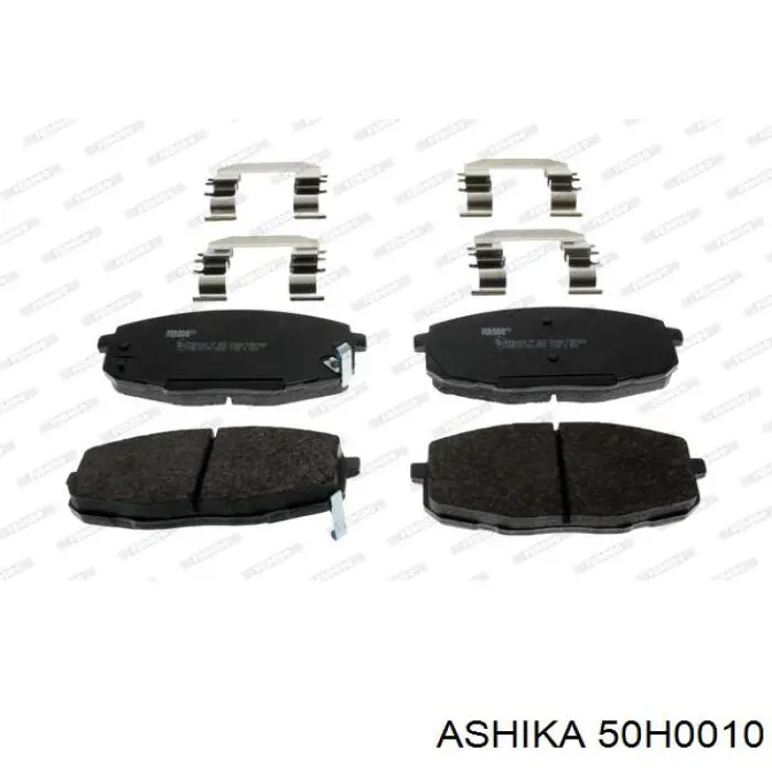 Купить 50H0010 Ashika Колодки тормозные