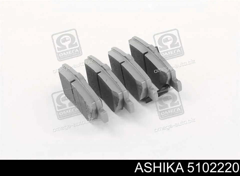 Колодки дисковые  Ashika 5102220 цена, от 19.08 USD