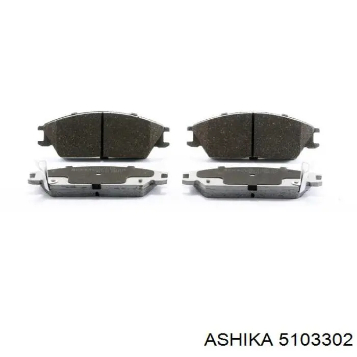 Колодки дисковые  Ashika 5103302 цена, от 14.16 USD