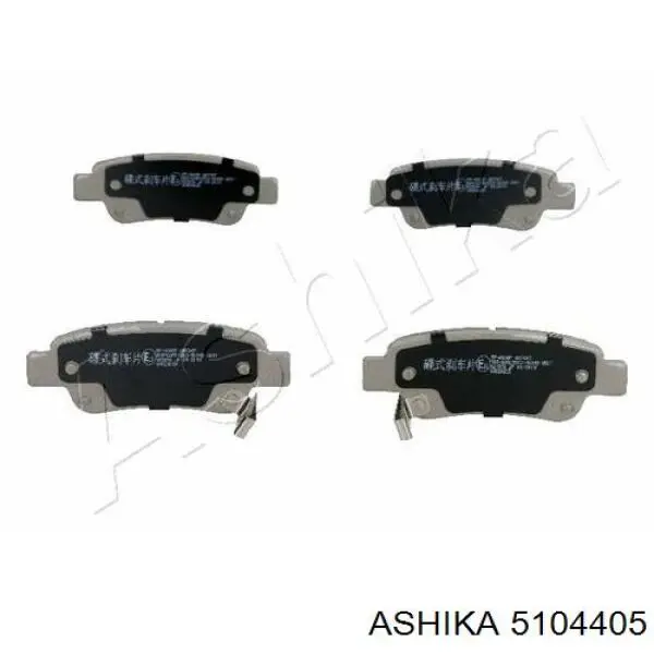 5104405 Ashika Колодки тормозные дисковые комплект