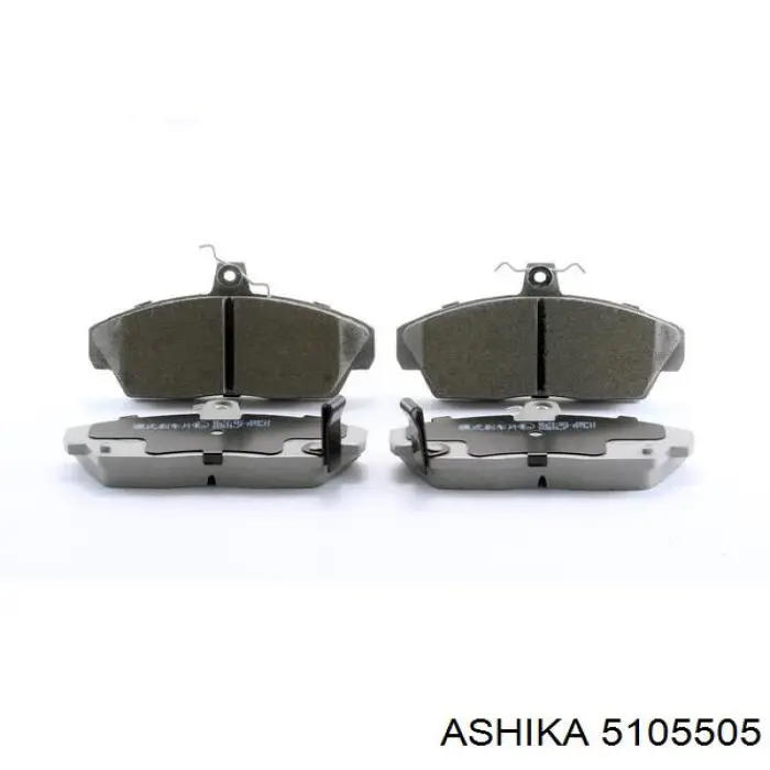 Купить 5105505 Ashika Колодки тормозные задние, дисковые