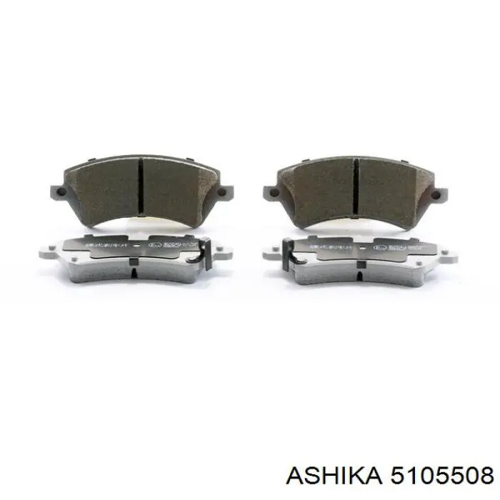 Задние дисковые колодки Ashika 5105508