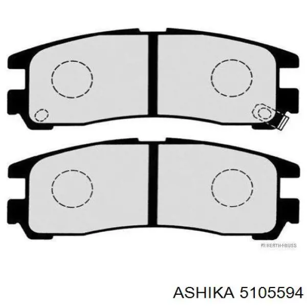 Колодки дисковые  Ashika 5105594 цена, от 15.20 USD