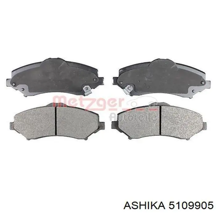 Колодки дисковые  Ashika 5109905 цена, от 21.48 USD