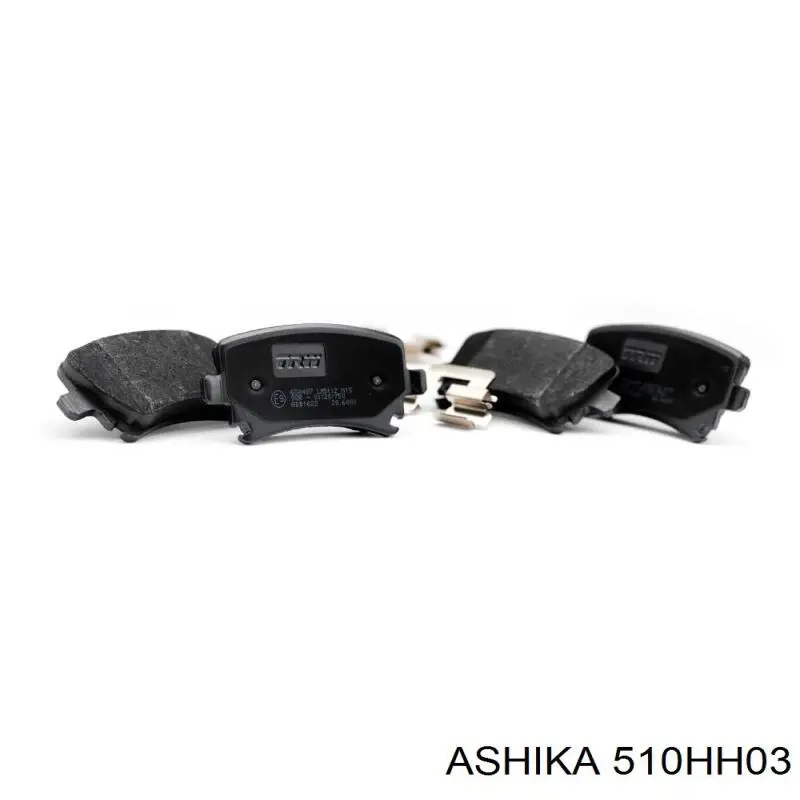 Задние тормозные колодки 510HH03 Ashika