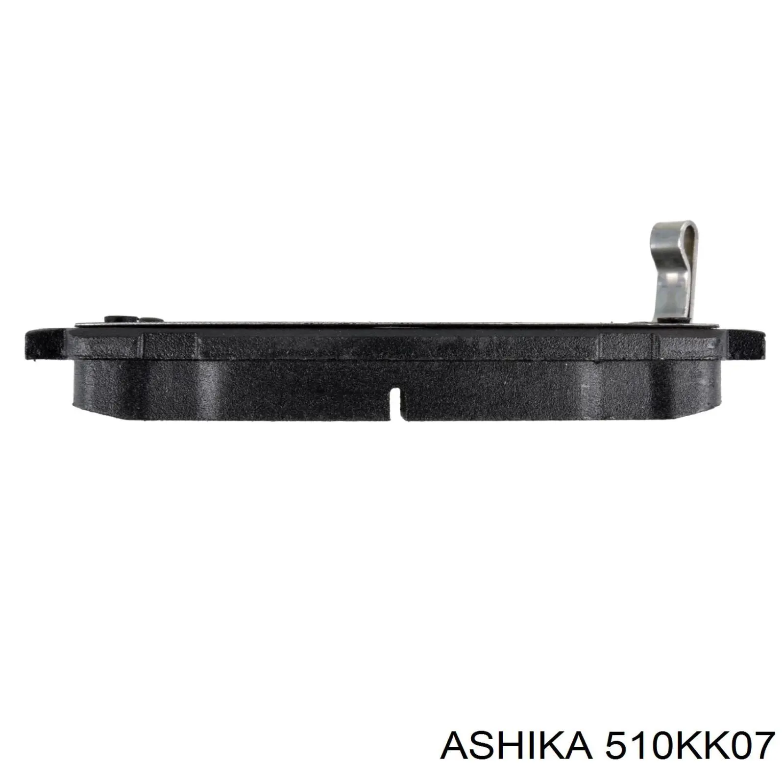 Купить 510KK07 Ashika Колодки тормозные задние, дисковые