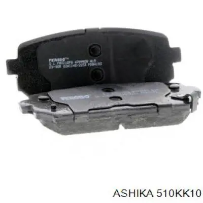 Задние тормозные колодки 510KK10 Ashika