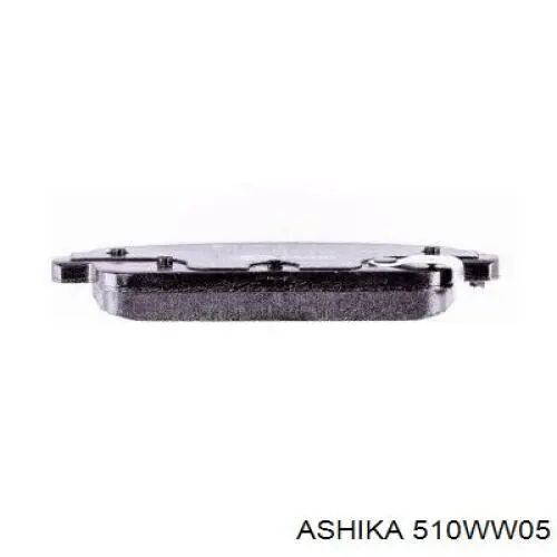 Колодки дисковые  Ashika 510WW05 цена, от 17.56 USD