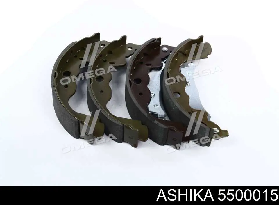 55-00-015 Ashika колодки тормозные задние барабанные