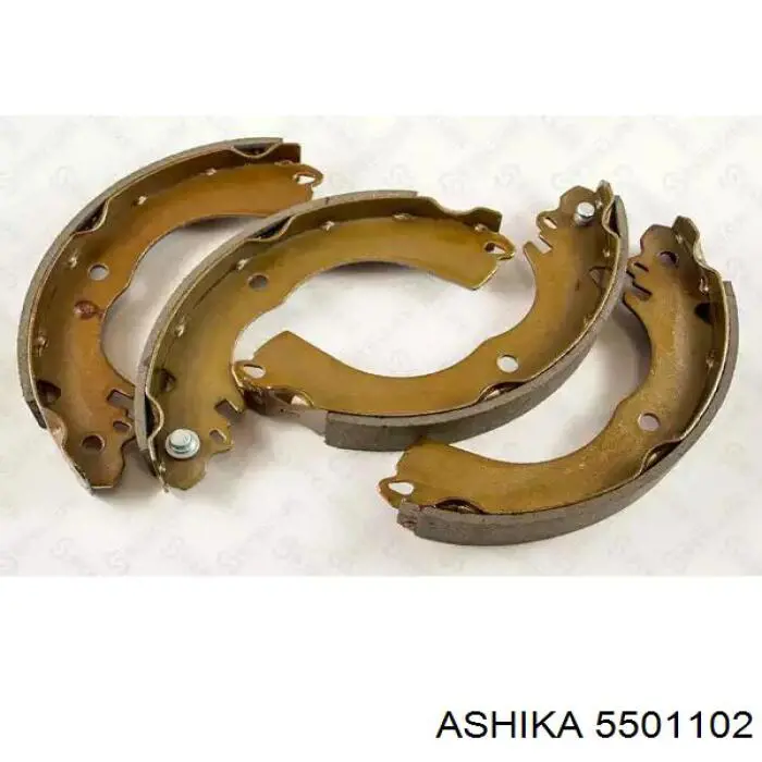 Купить 5501102 Ashika Задние барабанные тормозные колодки