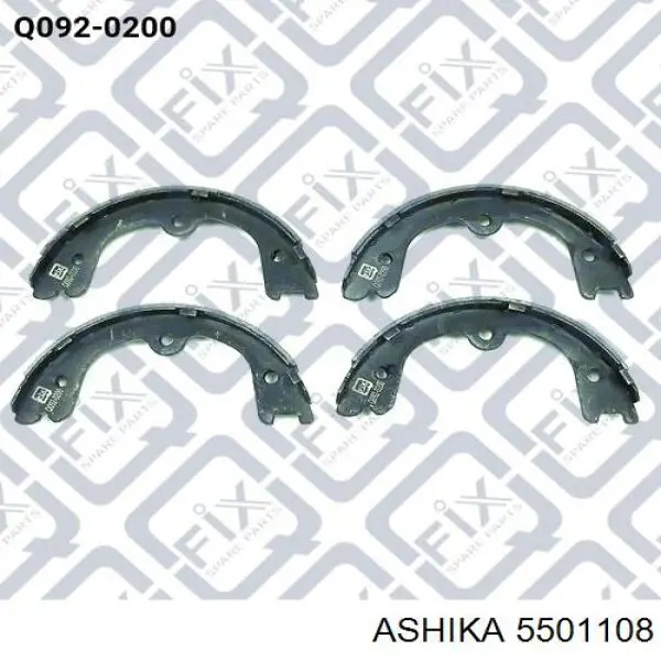 Колодки ручника 5501108 Ashika