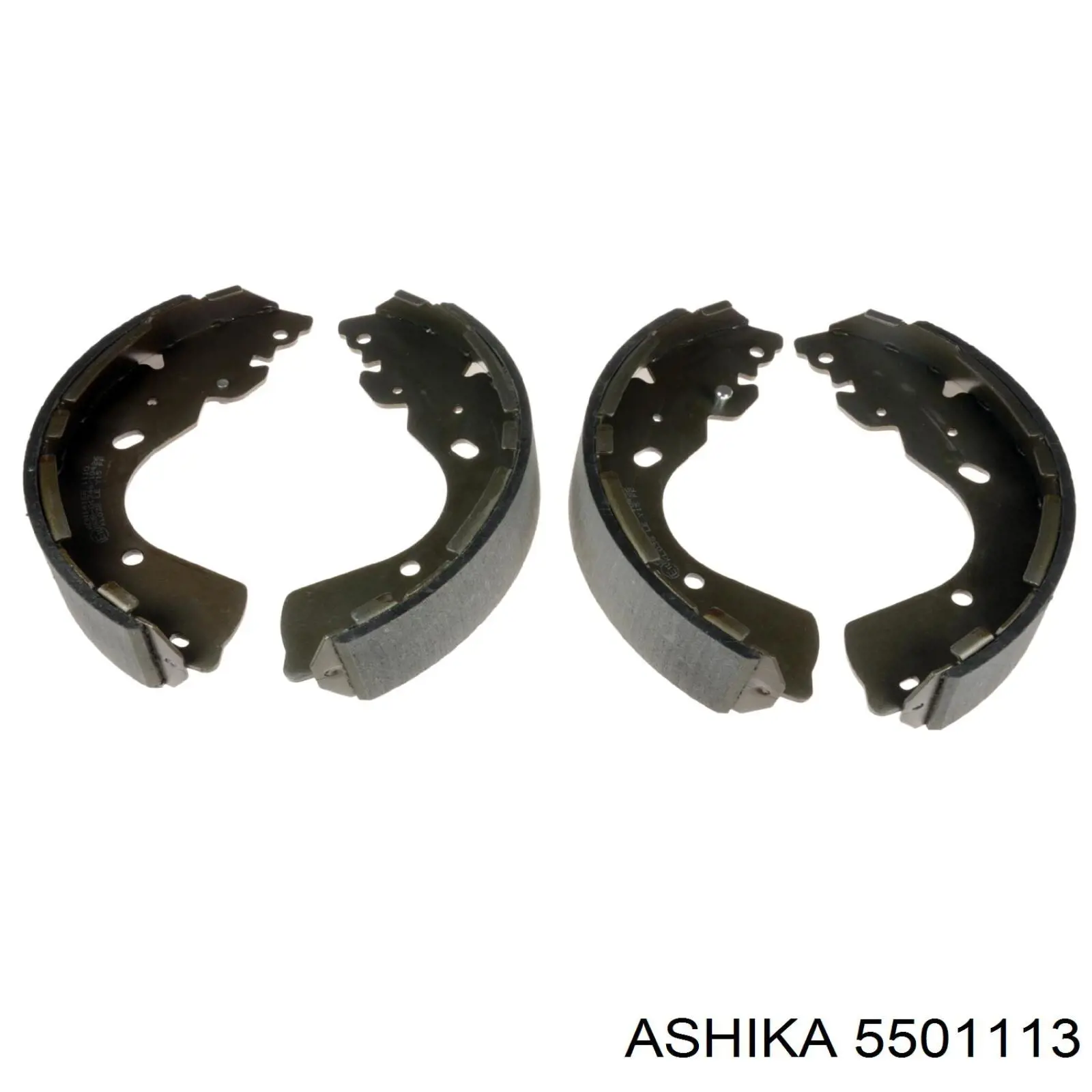 55-01-113 Ashika колодки тормозные задние барабанные